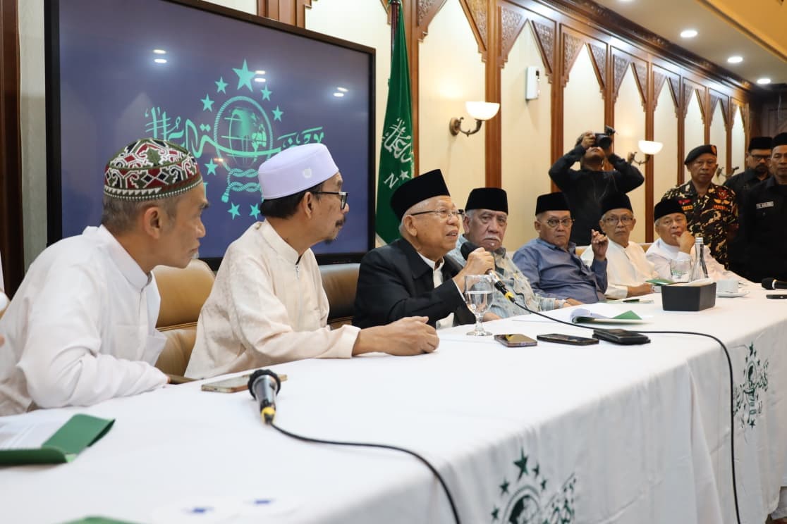 Prihatin Dinamika Muktamar NU, KH Ma'ruf Amin Tekankan Moral Ulama