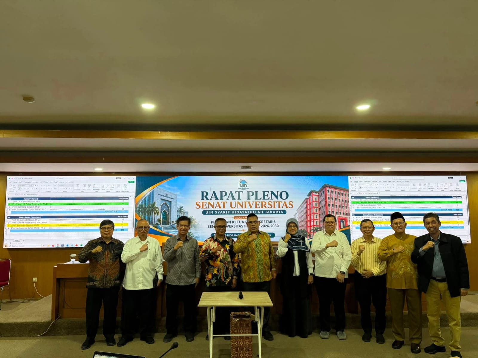 Kiai Cholil Nafis Tekankan Senat dan Rektor UIN Jakarta adalah Partner Strategis Memajukan Kampus