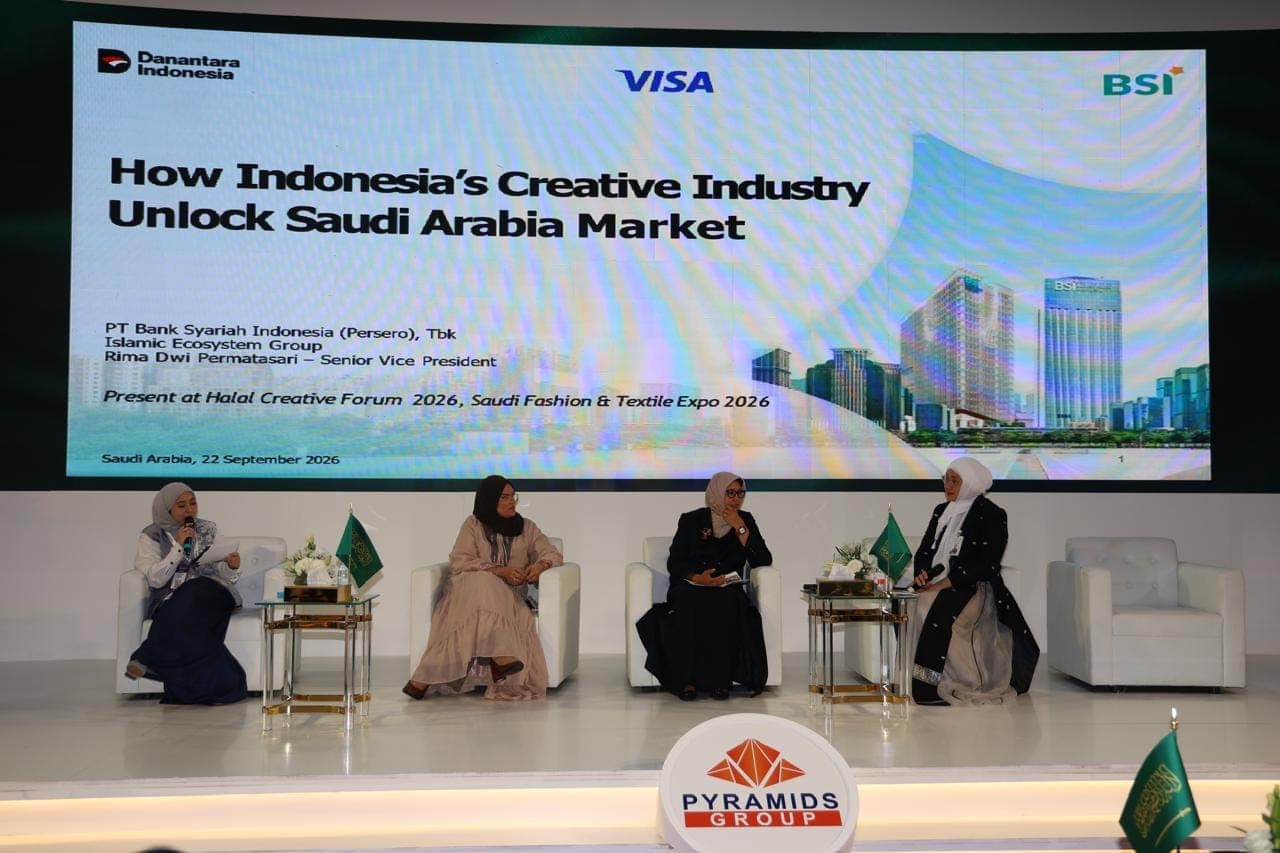 BSI Perkuat Peran dalam Pengembangan Industri Fesyen Halal Indonesia di Pasar Arab Saudi