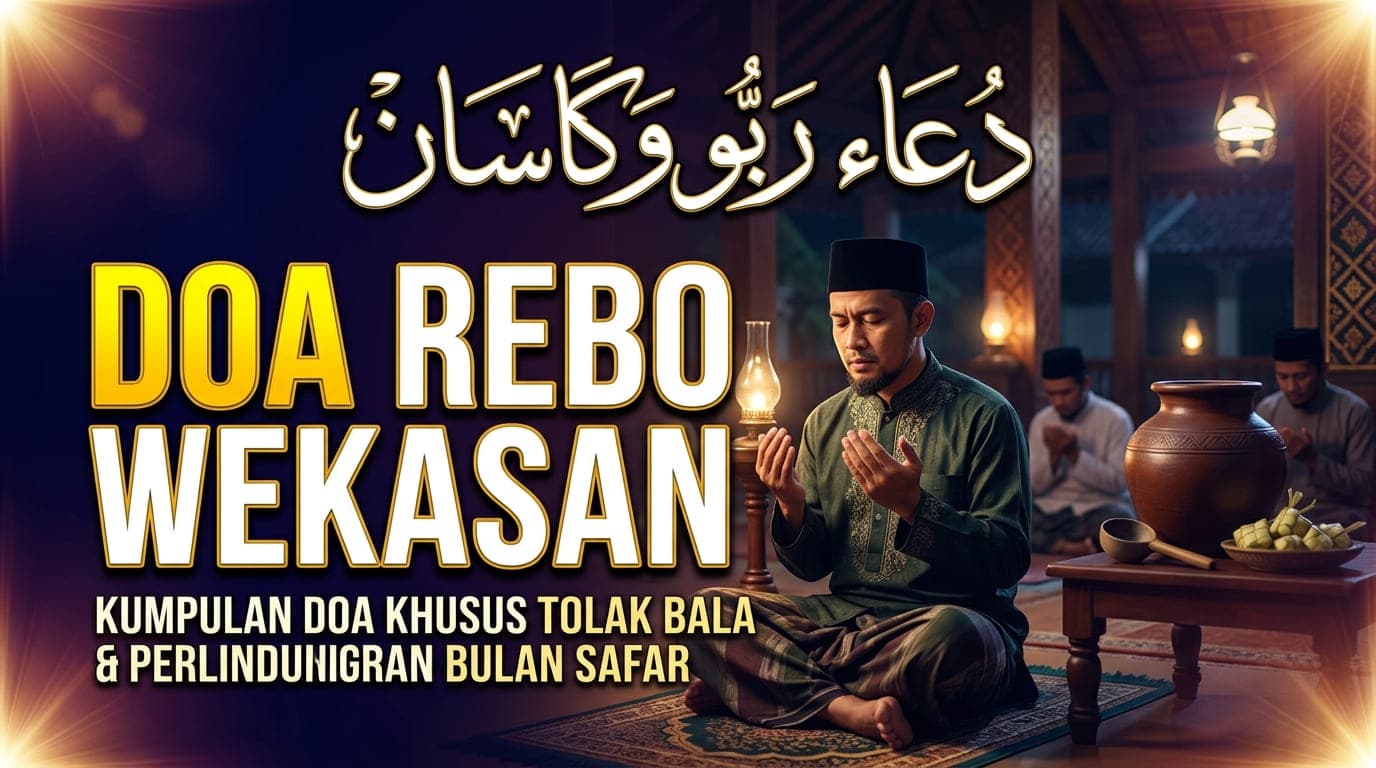 4 Doa Rabu Wekasan Lengkap dengan Arab, Latin, Arti, dan Keutamaannya