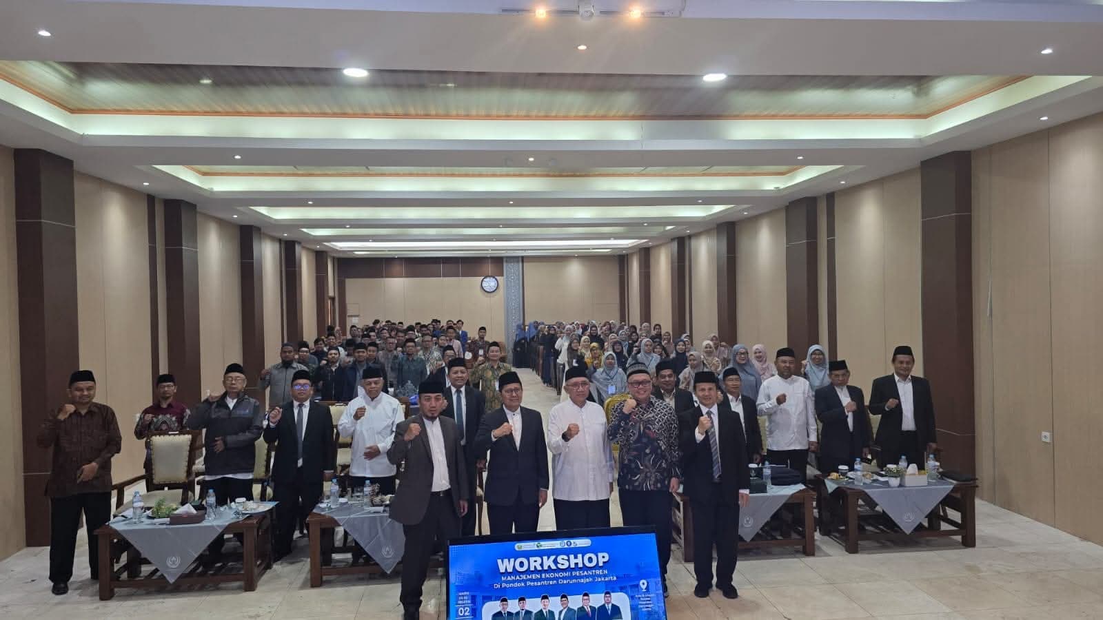 Kiai Cholil Nafis di Workshop Darunnajah: Ekonomi Pesantren Harus Berbasis Syariah dan Profesional