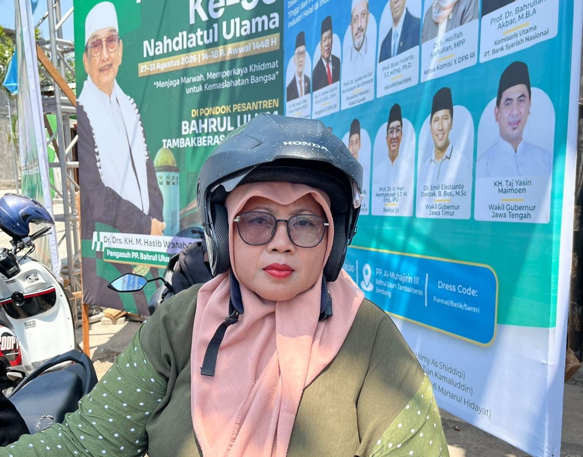 Ada Ojek Muslimah, Jadi Alternatif Nyaman Bagi Perempuan di Muktamar ke-35 NU