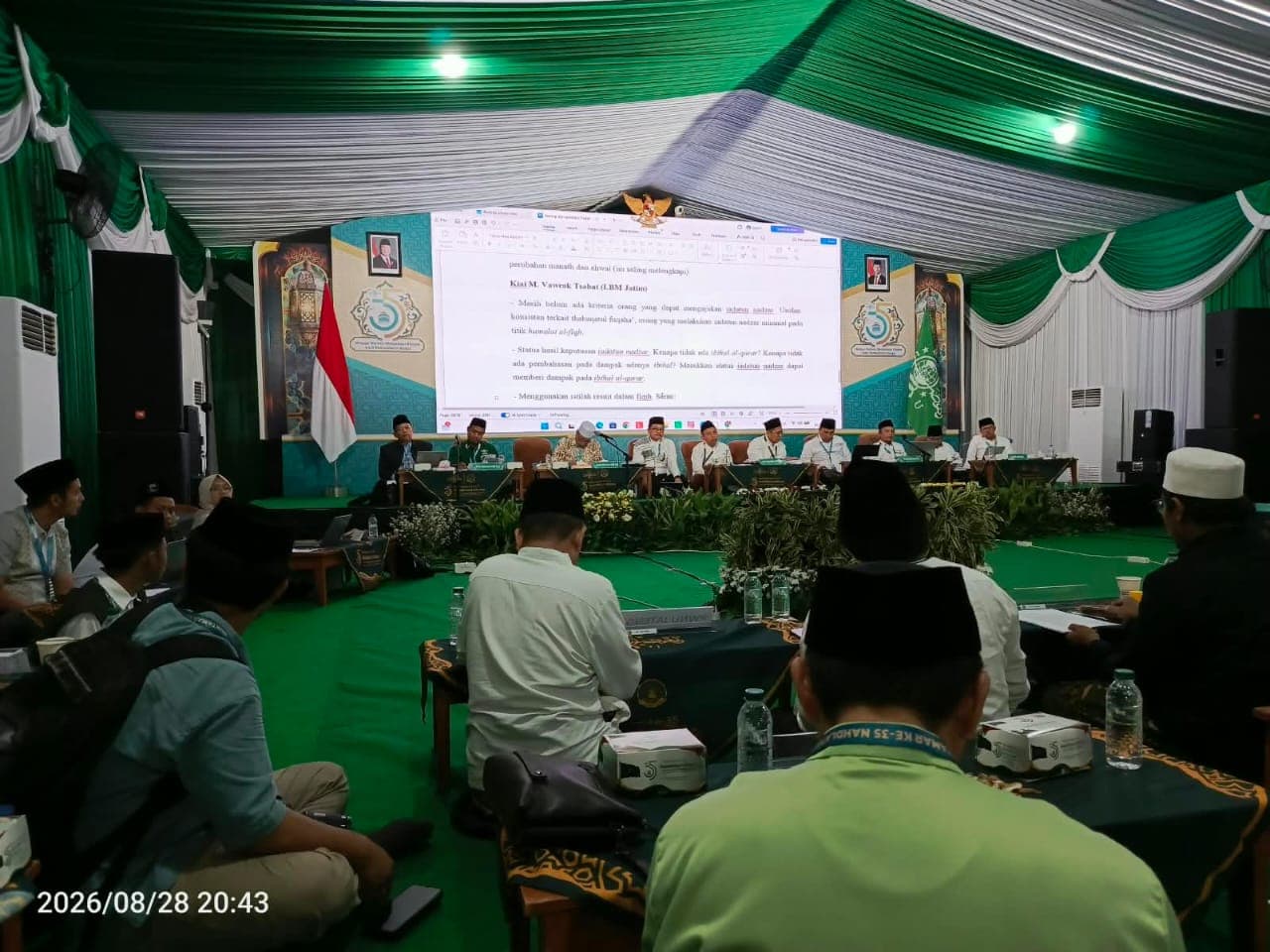 Sidang Bahtsul Masail NU Bahas Integrasi Zakat dan Pajak Lewat Skema Tax Credit