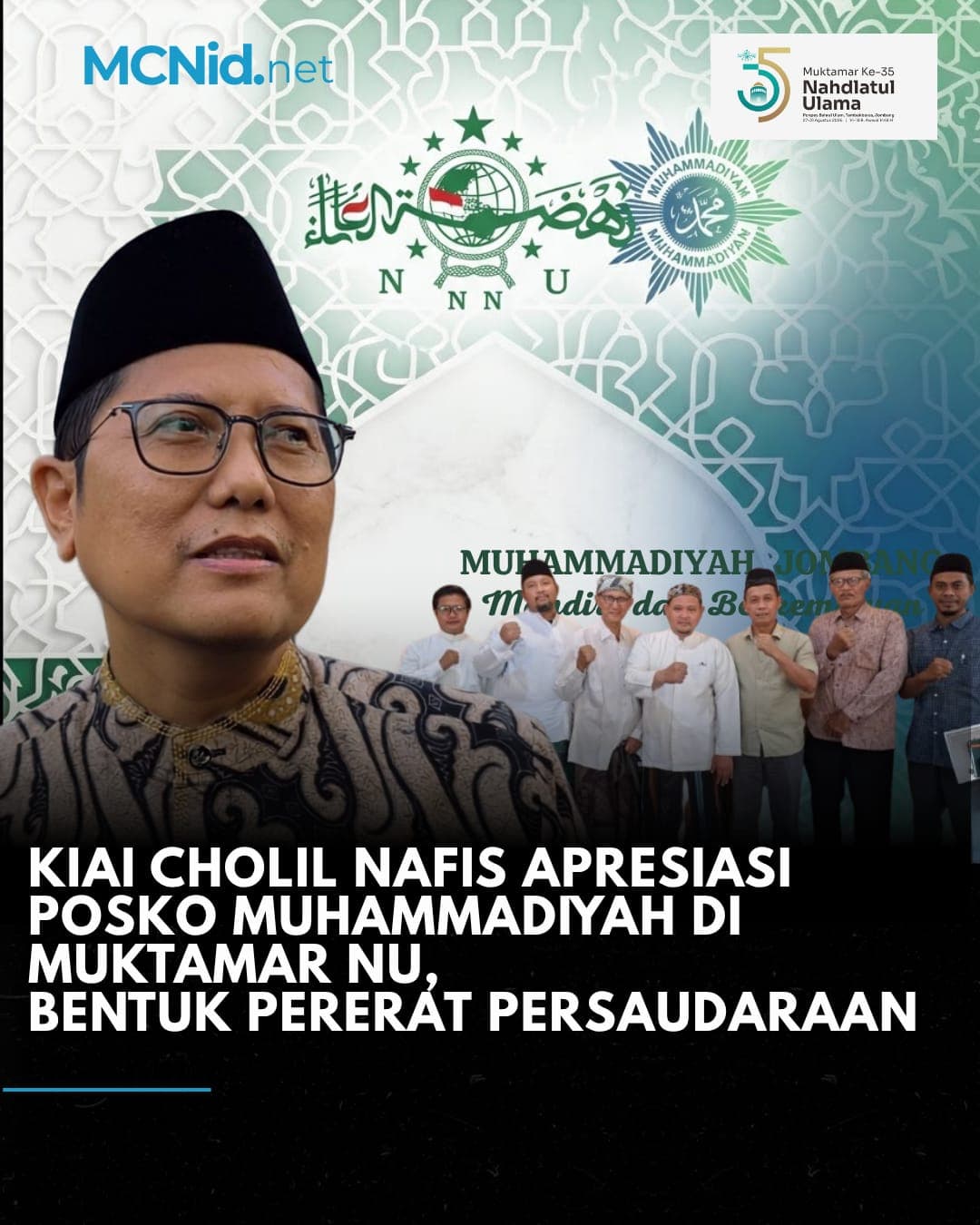 Berjarak 500 Meter dari Lokasi Muktamar NU, Posko Muhammadiyah Jombang Siap Sambut Muktamirin