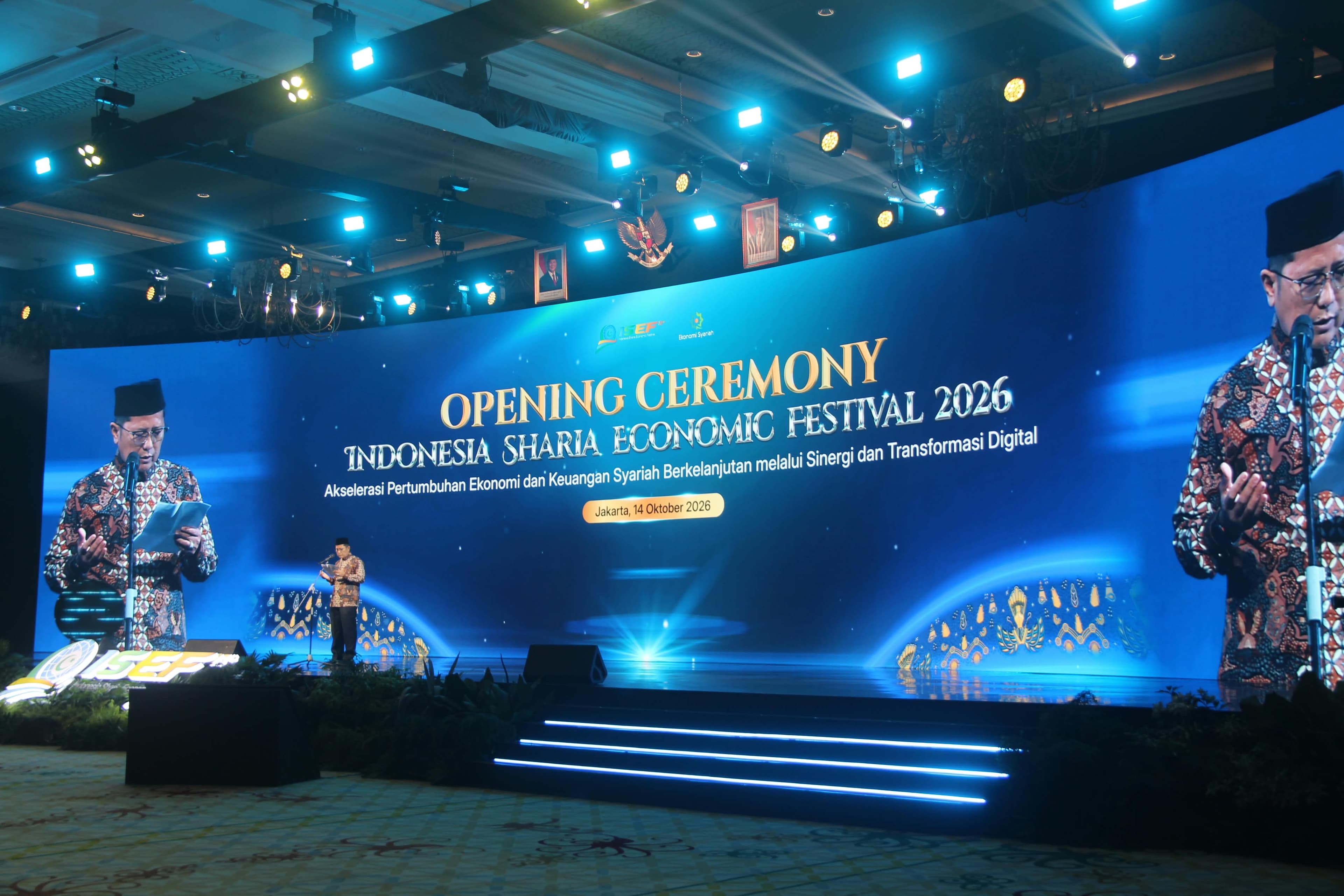 Doa Kiai Cholil di Pembukaan ISEF 2026: Ekonomi Syariah Lahirkan Keadilan dan Keberkahan