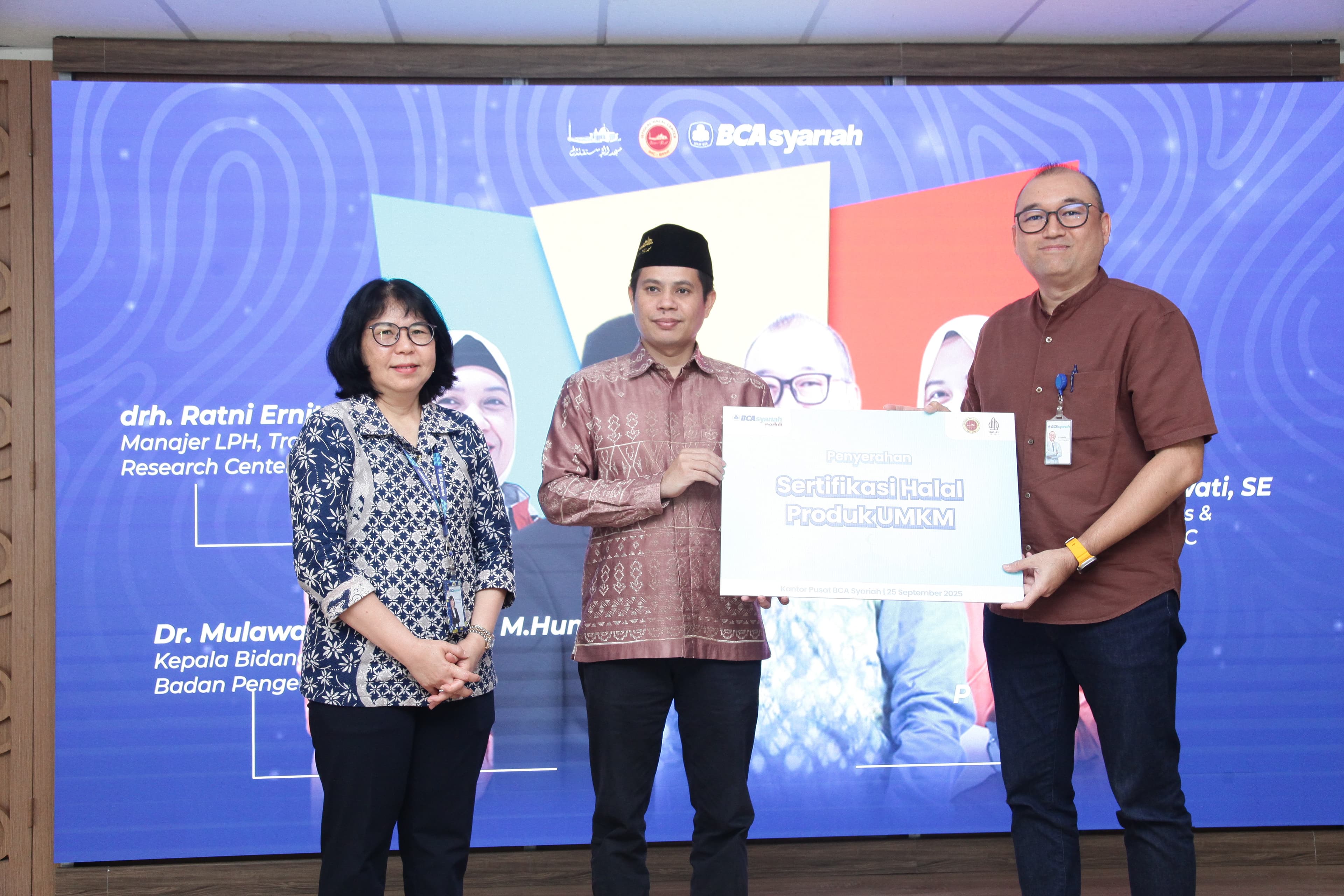 BCA Syariah Sebut Sertifikasi Halal Buka Pintu Berkah dan Nilai Tambah UMKM