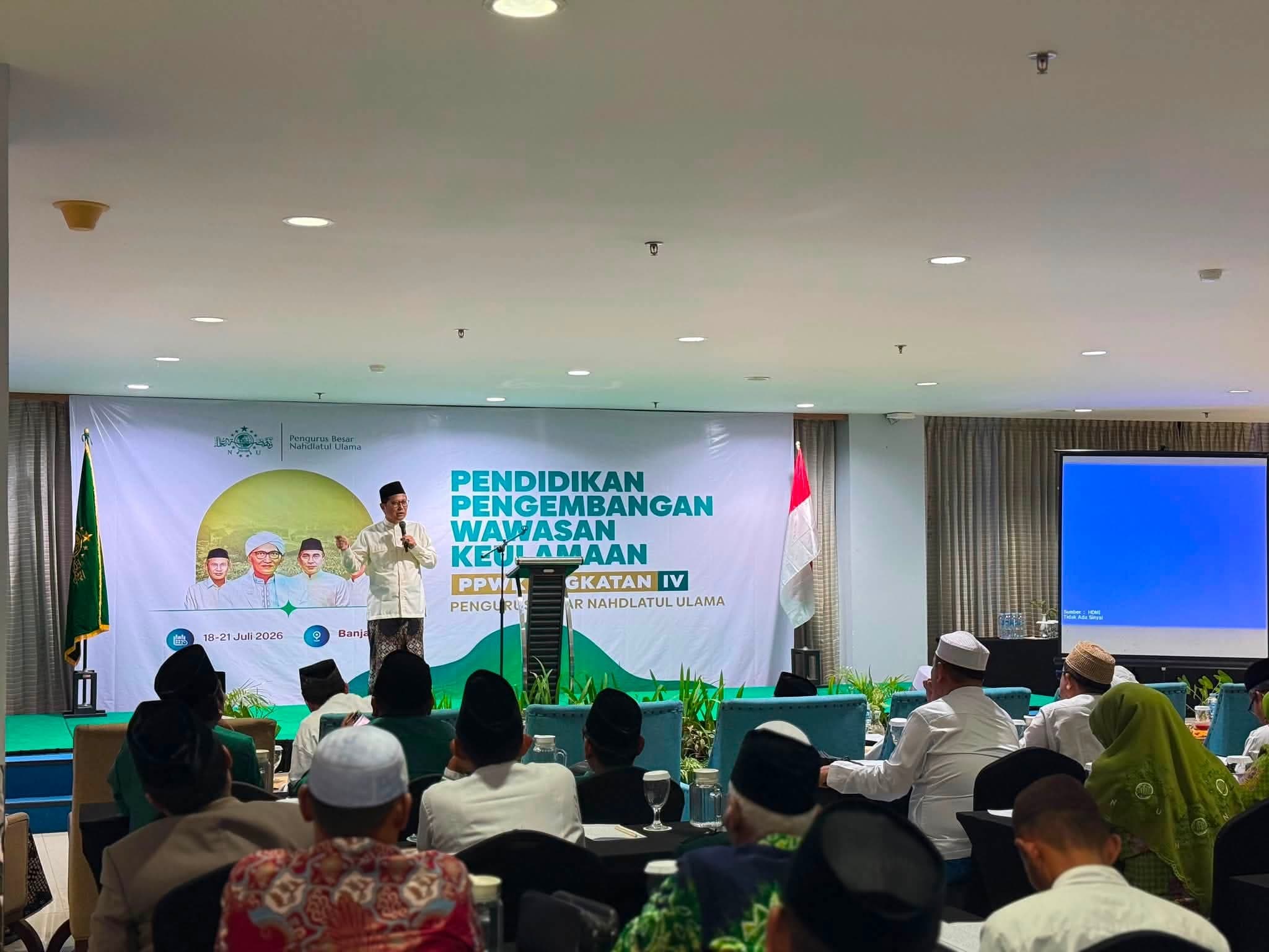 Di PPWK Banjarmasin, KH Cholil Nafis Dorong Ulama Kuasai Teknologi untuk Jawab Tantangan Zaman