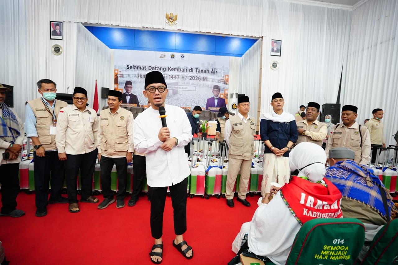 Kloter 14 Jadi Penutup, Wamenhaj Dahnil Nyatakan Operasional Haji Aceh Tuntas